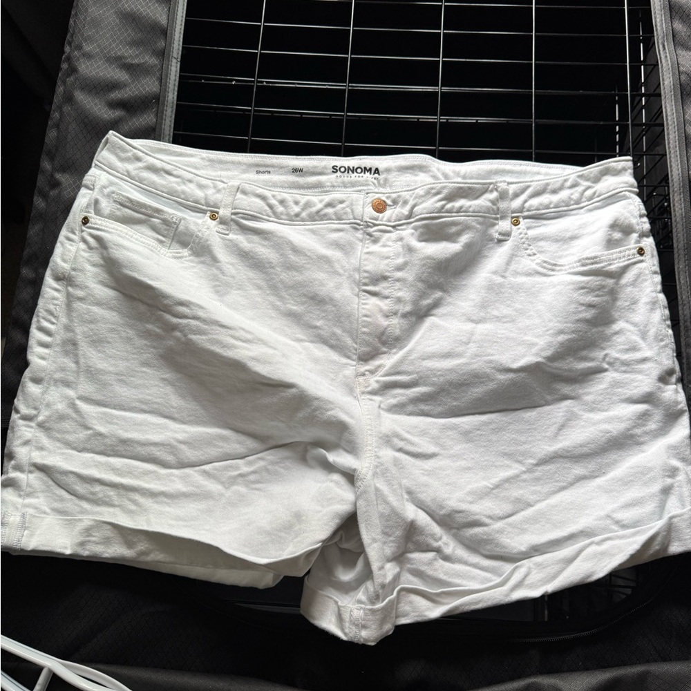 White Denim Sonoma Shorts